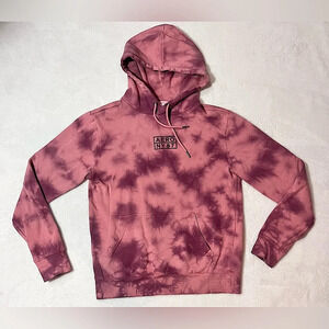Aeropostale Pink Tie-Dye Hoodie Size Medium AERO NY 87